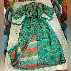 Emerald Kimono Robe